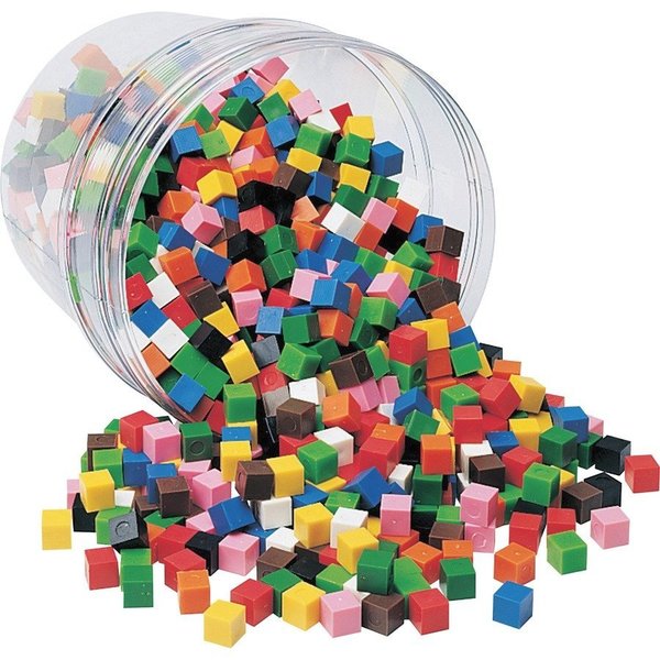 Learning Resources Centimeter Cubes Set, 1000 Pcs, MI PK LRNLER2089